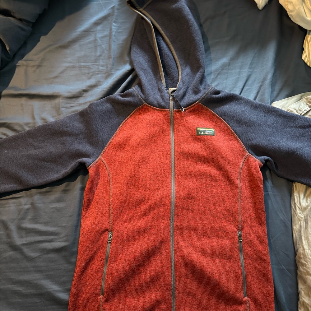 L.L.Bean Sweater Fleece Hoodie Kids 14-16